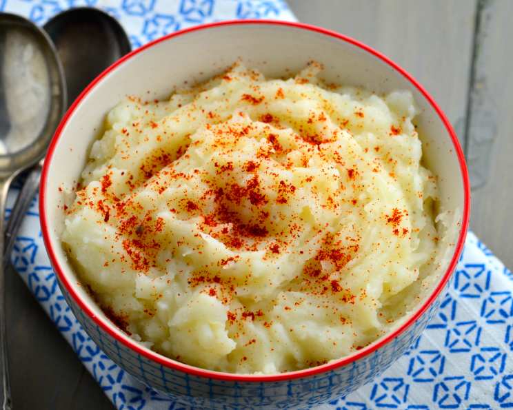 Make ahead shop mashed potatoes